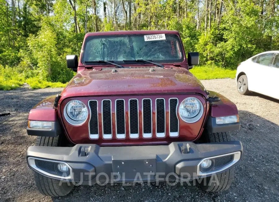 JEEP WRANGLER U 2022 vin 1C4HJXEG3NW185583 from auto auction Copart