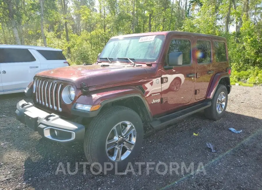 JEEP WRANGLER U 2022 vin 1C4HJXEG3NW185583 from auto auction Copart