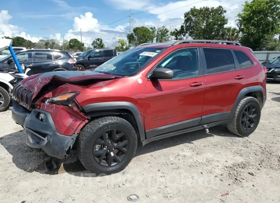 JEEP CHEROKEE T 2016 vin 1C4PJMBS8GW144100 from auto auction Copart