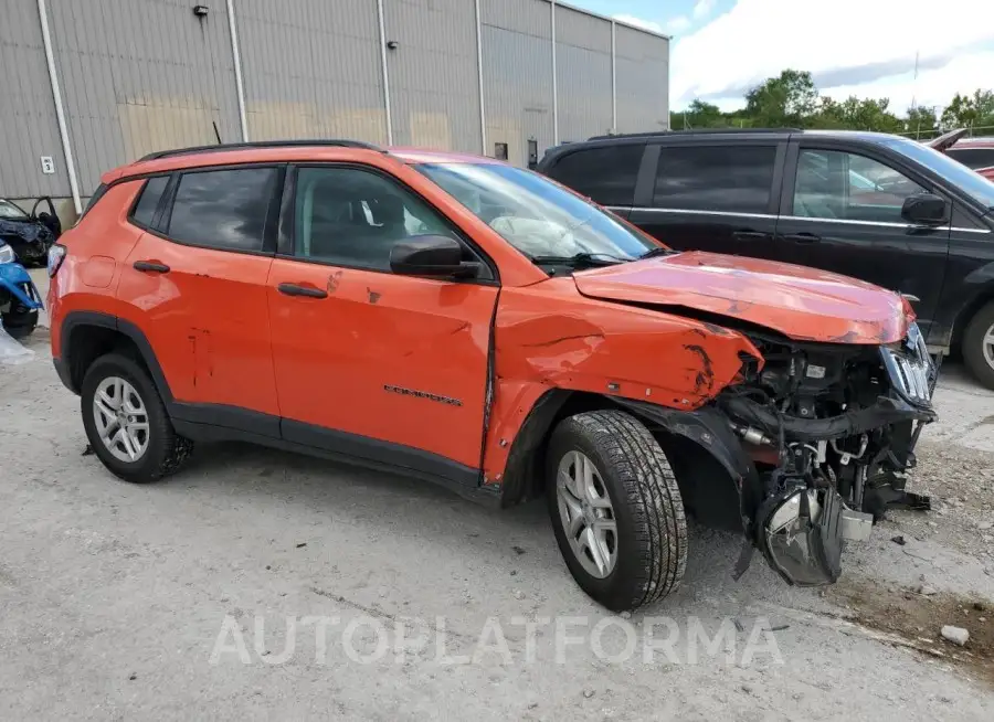 JEEP COMPASS SP 2018 vin 3C4NJDAB6JT100909 from auto auction Copart