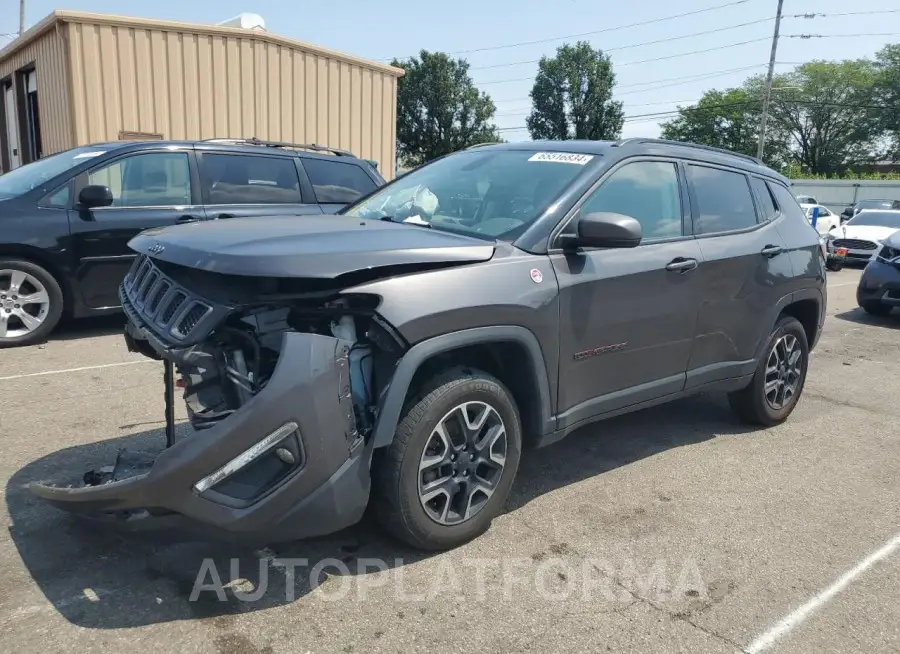 JEEP COMPASS TR 2019 vin 3C4NJDDB9KT752517 from auto auction Copart