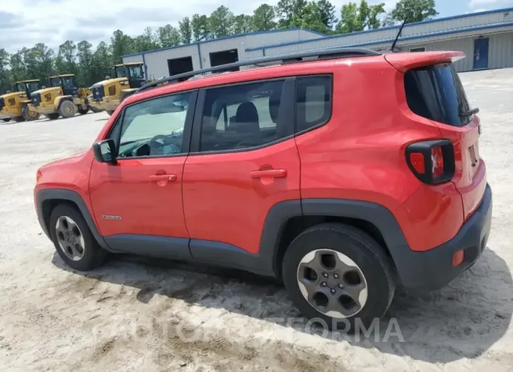 JEEP RENEGADE S 2017 vin ZACCJAAB4HPE43015 from auto auction Copart