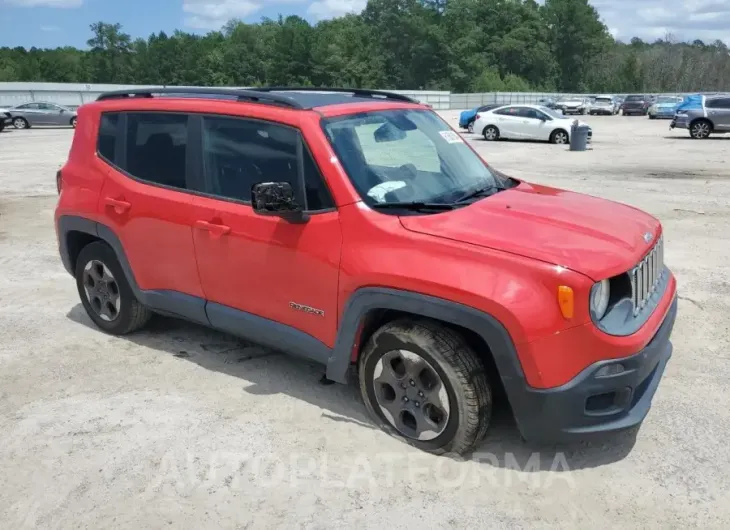 JEEP RENEGADE S 2017 vin ZACCJAAB4HPE43015 from auto auction Copart