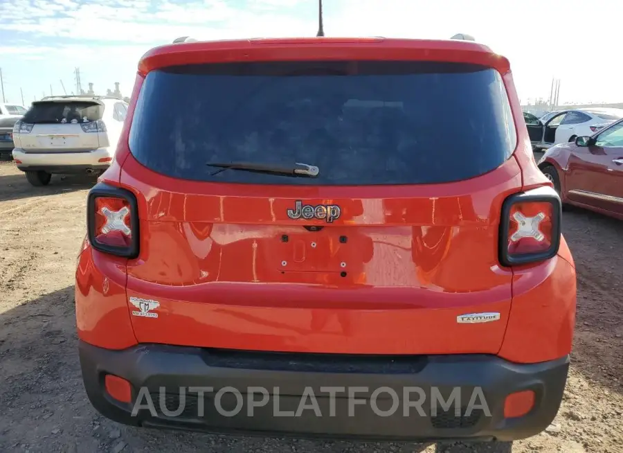 JEEP RENEGADE L 2016 vin ZACCJABT4GPD63994 from auto auction Copart