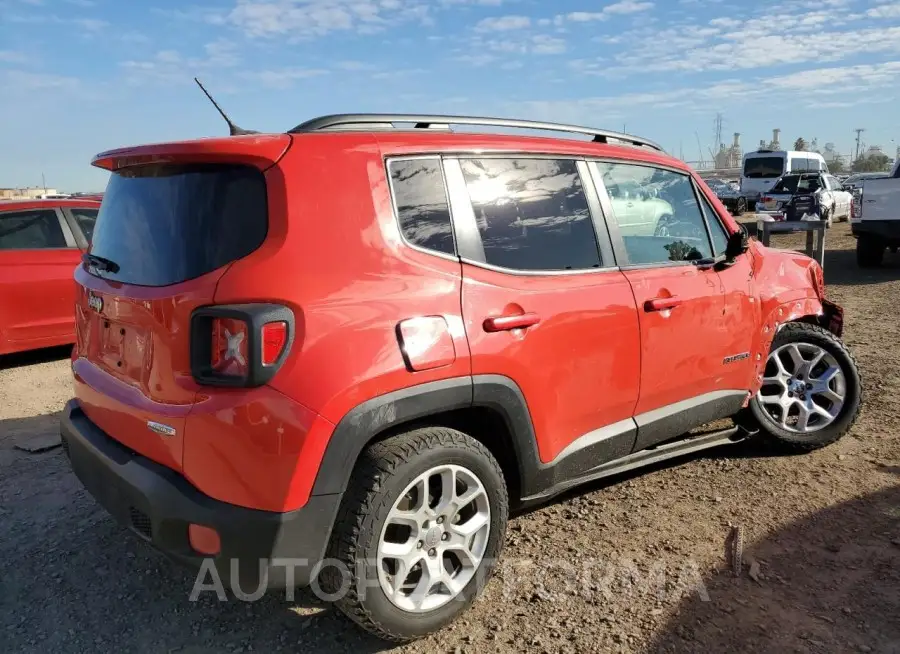 JEEP RENEGADE L 2016 vin ZACCJABT4GPD63994 from auto auction Copart