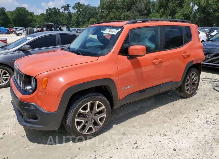 JEEP RENEGADE L 2016 vin ZACCJBBT2GPC54939 from auto auction Copart