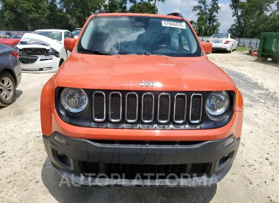 JEEP RENEGADE L 2016 vin ZACCJBBT2GPC54939 from auto auction Copart