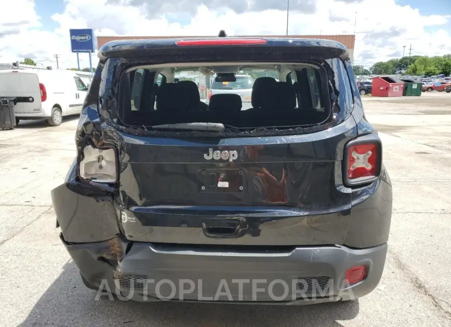 JEEP RENEGADE S 2020 vin ZACNJAAB3LPM05807 from auto auction Copart