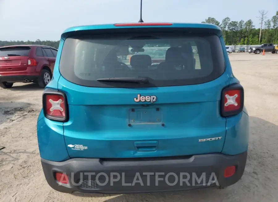 JEEP RENEGADE S 2019 vin ZACNJAAB7KPK37510 from auto auction Copart