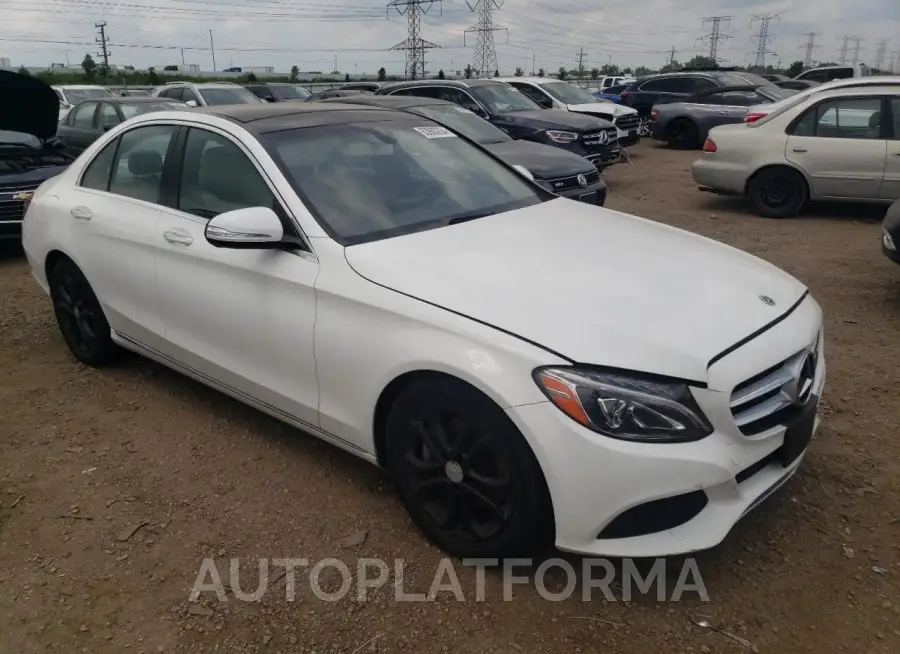 MERCEDES-BENZ C 300 2015 vin 55SWF4JB9FU077586 from auto auction Copart