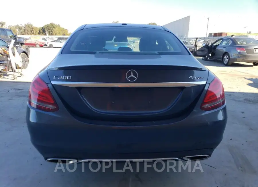 MERCEDES-BENZ C 300 4MAT 2015 vin 55SWF4KB9FU079286 from auto auction Copart