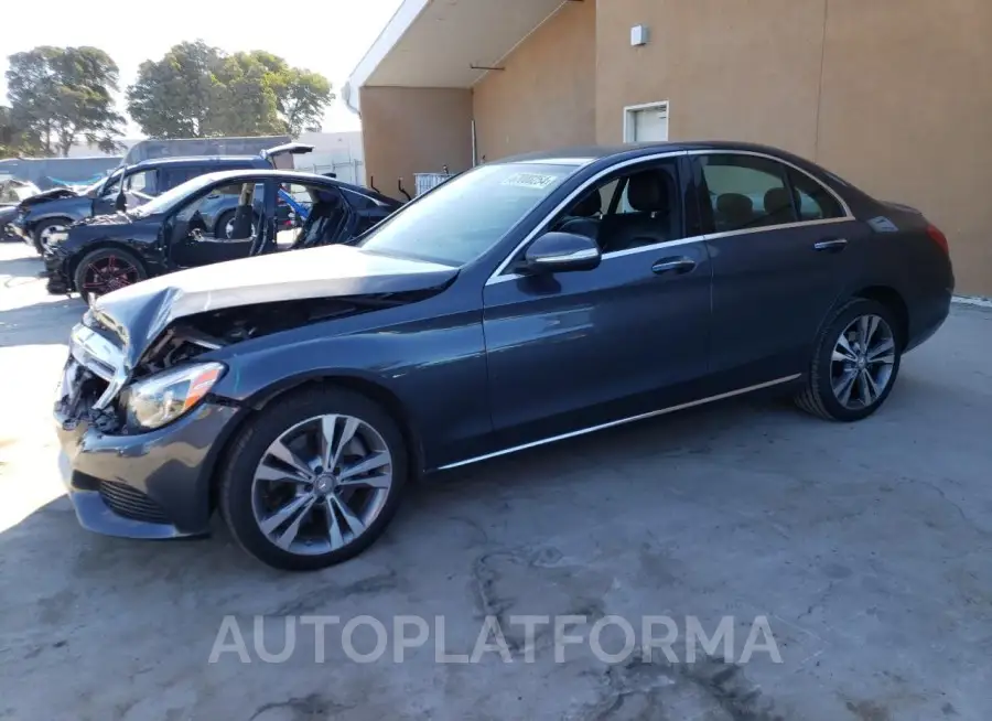 MERCEDES-BENZ C 300 4MAT 2015 vin 55SWF4KB9FU079286 from auto auction Copart