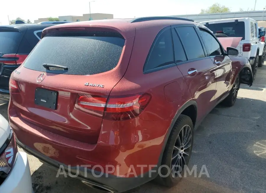 MERCEDES-BENZ GLC 300 4M 2016 vin WDC0G4KB9GF002526 from auto auction Copart