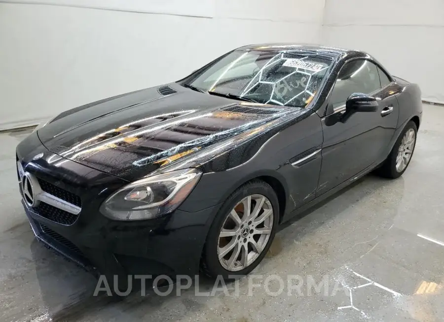 MERCEDES-BENZ SLC 300 2017 vin WDDPK3JA0HF138749 from auto auction Copart