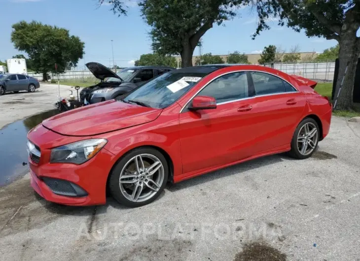 MERCEDES-BENZ CLA 250 2018 vin WDDSJ4EB5JN603303 from auto auction Copart