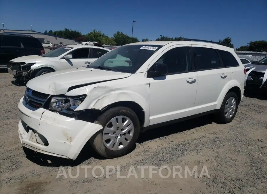 DODGE JOURNEY SE 2016 vin 3C4PDCAB8GT228460 from auto auction Copart