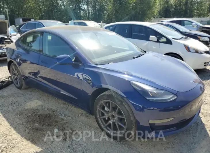 TESLA MODEL 3 2022 vin 5YJ3E1EA0NF289668 from auto auction Copart