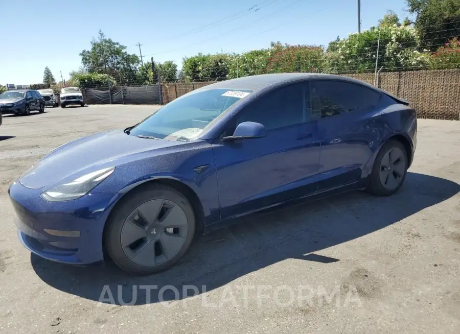 TESLA MODEL 3 2023 vin 5YJ3E1EA0PF519065 from auto auction Copart