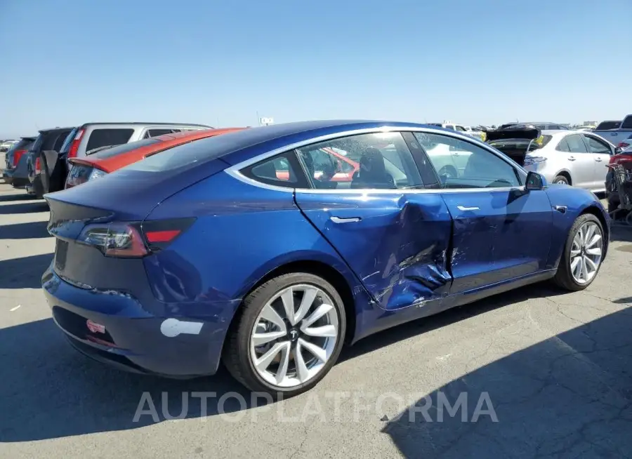 TESLA MODEL 3 2018 vin 5YJ3E1EA2JF050634 from auto auction Copart