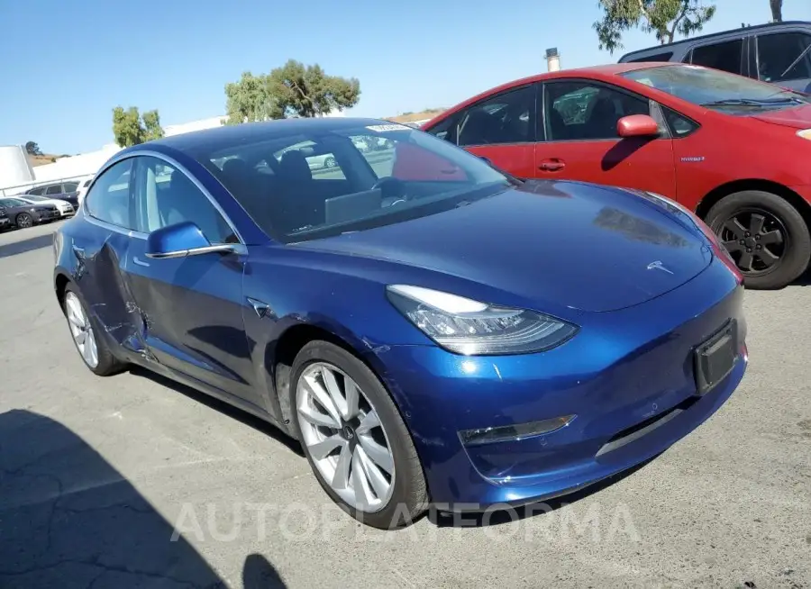 TESLA MODEL 3 2018 vin 5YJ3E1EA2JF050634 from auto auction Copart