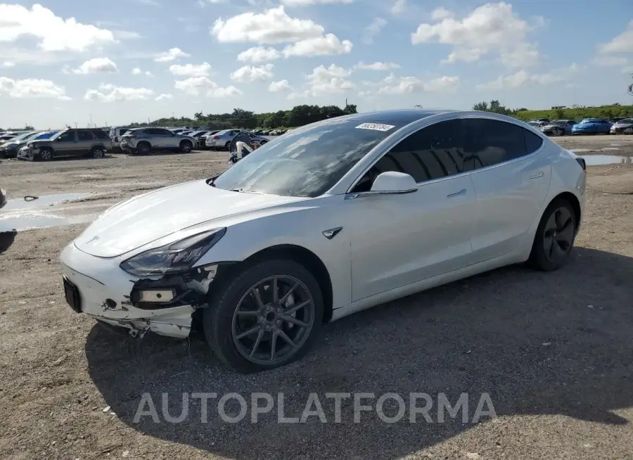 TESLA MODEL 3 2020 vin 5YJ3E1EA3LF737012 from auto auction Copart