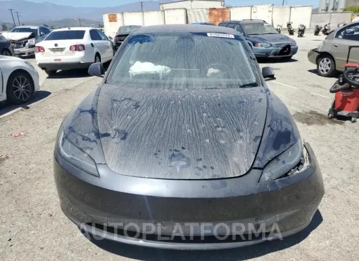 TESLA MODEL 3 2024 vin 5YJ3E1EA8RF744613 from auto auction Copart