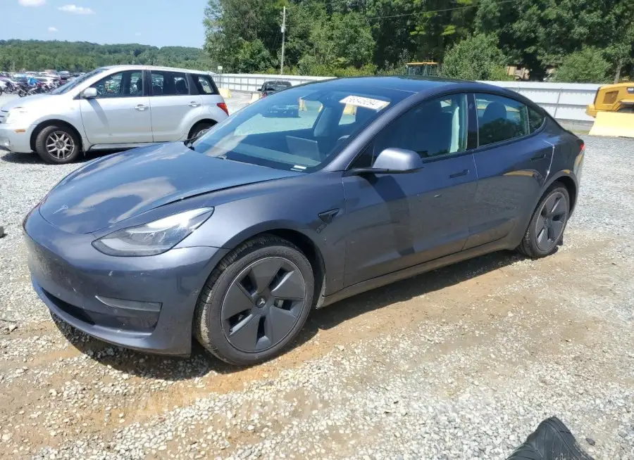 TESLA MODEL 3 2021 vin 5YJ3E1EA9MF048755 from auto auction Copart