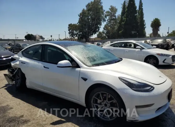 TESLA MODEL 3 2022 vin 5YJ3E1EA9NF288535 from auto auction Copart