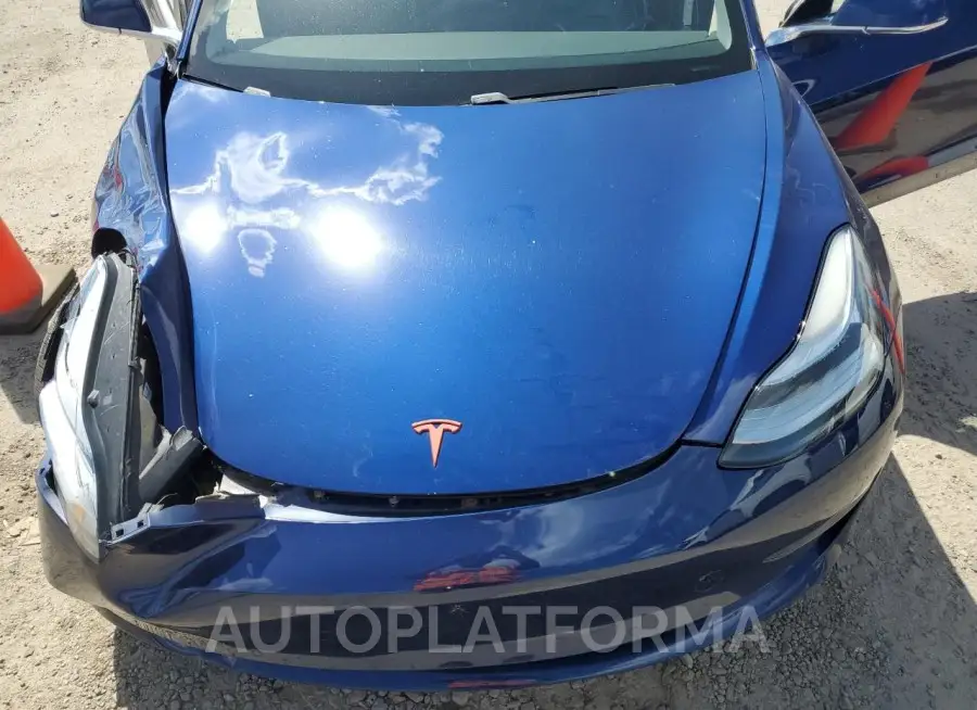 TESLA MODEL 3 2020 vin 5YJ3E1EAXLF598142 from auto auction Copart