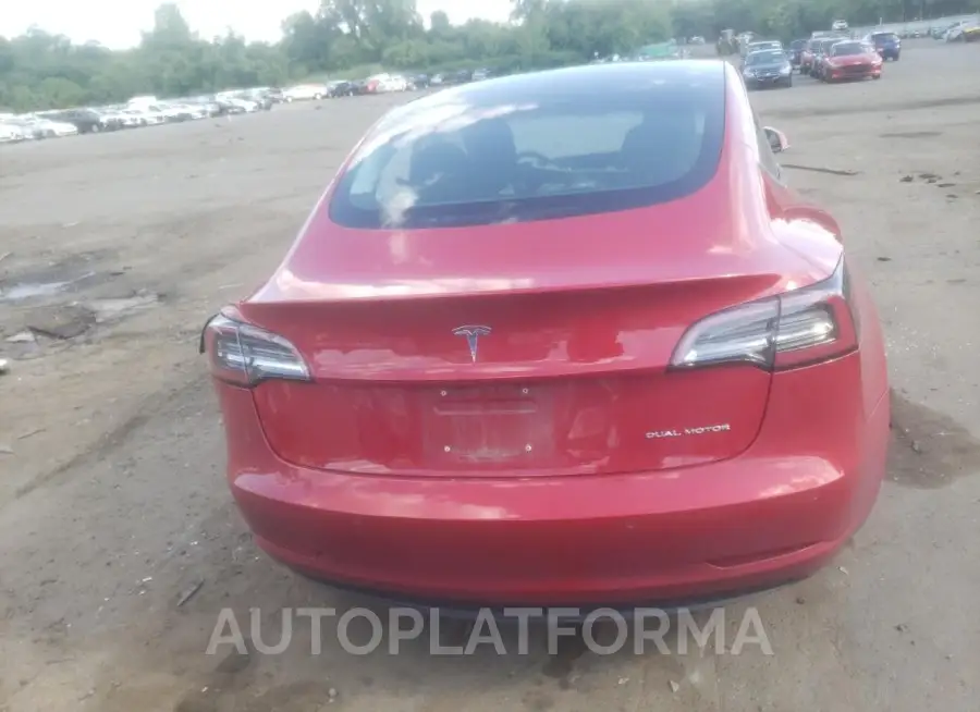 TESLA MODEL 3 2018 vin 5YJ3E1EB0JF064296 from auto auction Copart