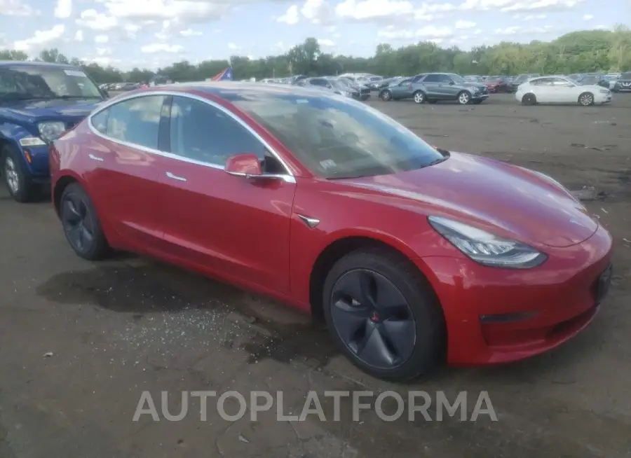 TESLA MODEL 3 2018 vin 5YJ3E1EB0JF064296 from auto auction Copart