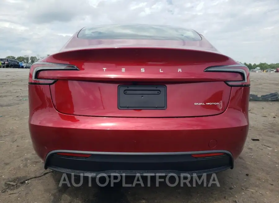 TESLA MODEL 3 2024 vin 5YJ3E1EB1RF767563 from auto auction Copart