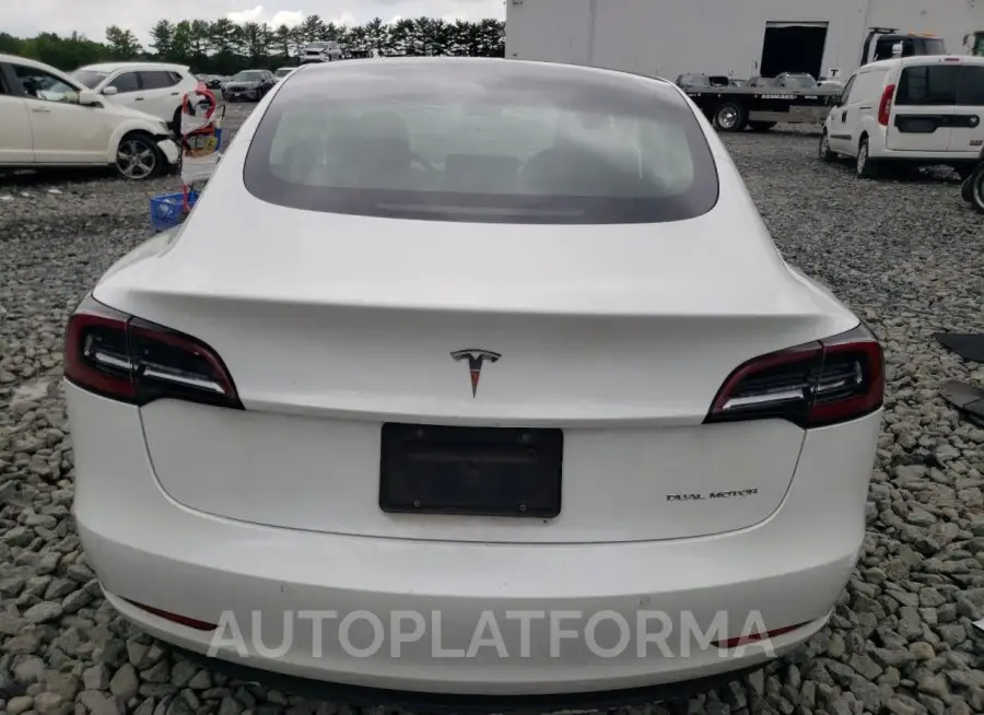 TESLA MODEL 3 2019 vin 5YJ3E1EB3KF493689 from auto auction Copart