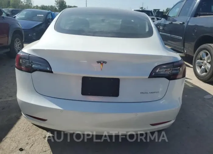 TESLA MODEL 3 2022 vin 5YJ3E1EB5NF272387 from auto auction Copart