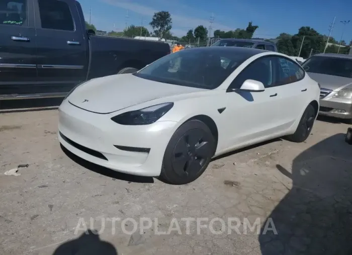 TESLA MODEL 3 2022 vin 5YJ3E1EB5NF272387 from auto auction Copart