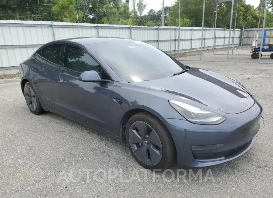 TESLA MODEL 3 2022 vin 5YJ3E1EB7NF336252 from auto auction Copart