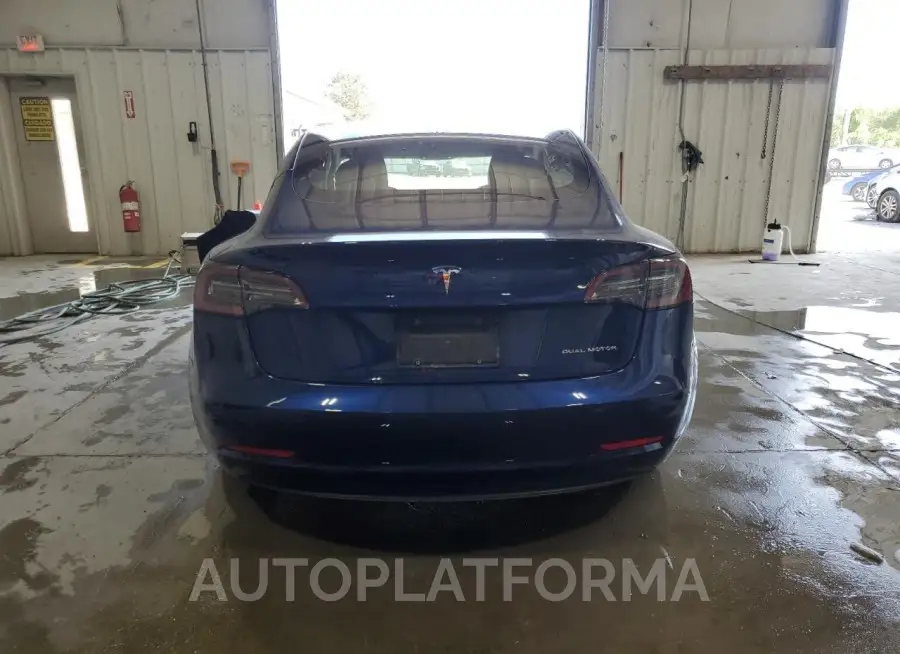 TESLA MODEL 3 2021 vin 5YJ3E1EB8MF836824 from auto auction Copart