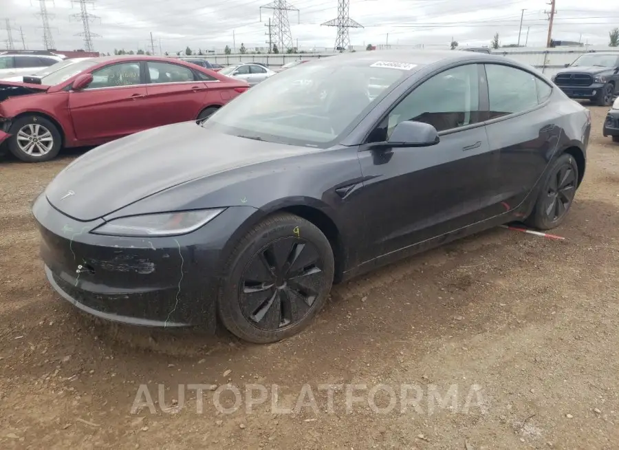 TESLA MODEL 3 2024 vin 5YJ3E1EB9RF795840 from auto auction Copart