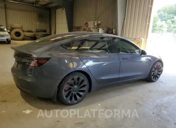 TESLA MODEL 3 2022 vin 5YJ3E1EC1NF118607 from auto auction Copart