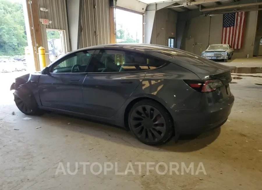 TESLA MODEL 3 2022 vin 5YJ3E1EC1NF118607 from auto auction Copart