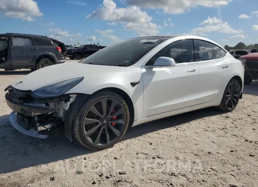 TESLA MODEL 3 2020 vin 5YJ3E1EC3LF624887 from auto auction Copart