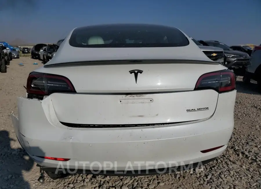 TESLA MODEL 3 2022 vin 5YJ3E1EC5NF243321 from auto auction Copart