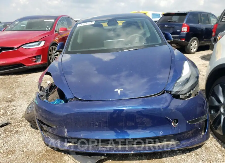 TESLA MODEL 3 2022 vin 5YJ3E1ECXNF125281 from auto auction Copart