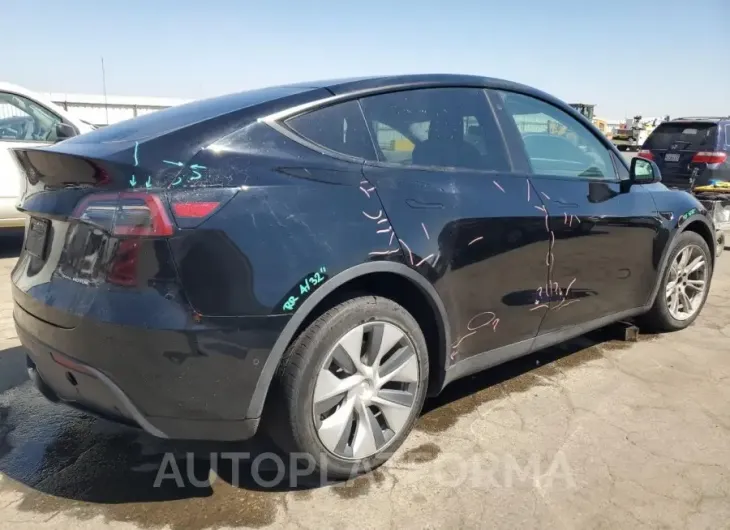 TESLA MODEL Y 2021 vin 5YJYGDEE7MF160409 from auto auction Copart