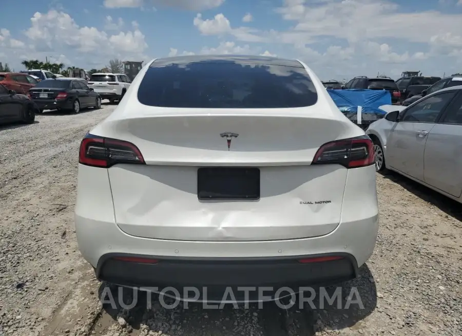 TESLA MODEL Y 2021 vin 5YJYGDEE7MF183513 from auto auction Copart