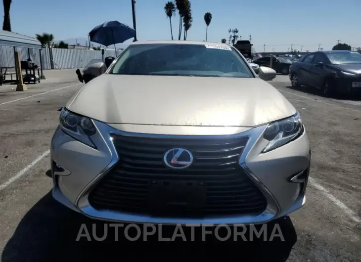 LEXUS ES 300H 2016 vin JTHBW1GG5G2104917 from auto auction Copart