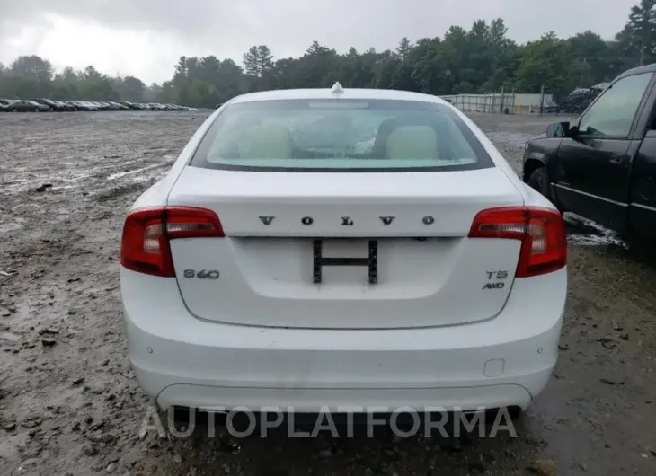 VOLVO S60 PREMIE 2015 vin YV1612TK8F2333604 from auto auction Copart