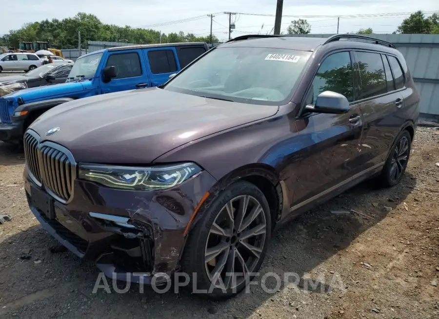 BMW X7 M50I 2020 vin 5UXCX6C07L9C66978 from auto auction Copart