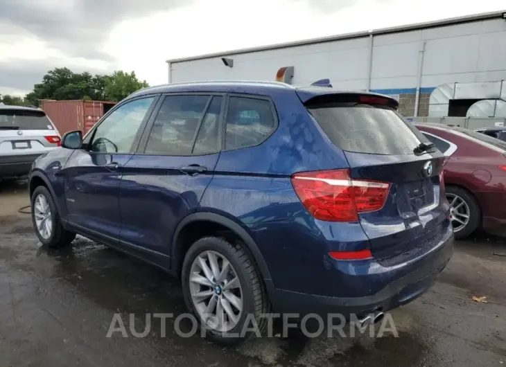 BMW X3 XDRIVE2 2017 vin 5UXWX9C37H0W70672 from auto auction Copart