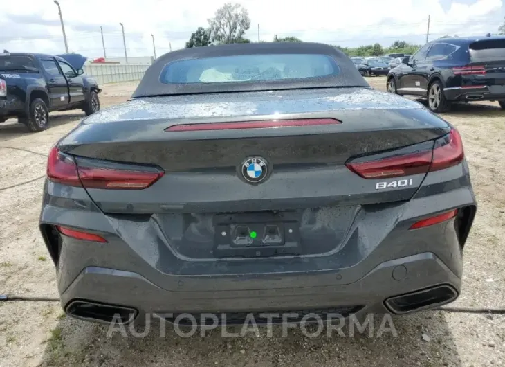 BMW 840I 2024 vin WBADZ2C04RCR31625 from auto auction Copart